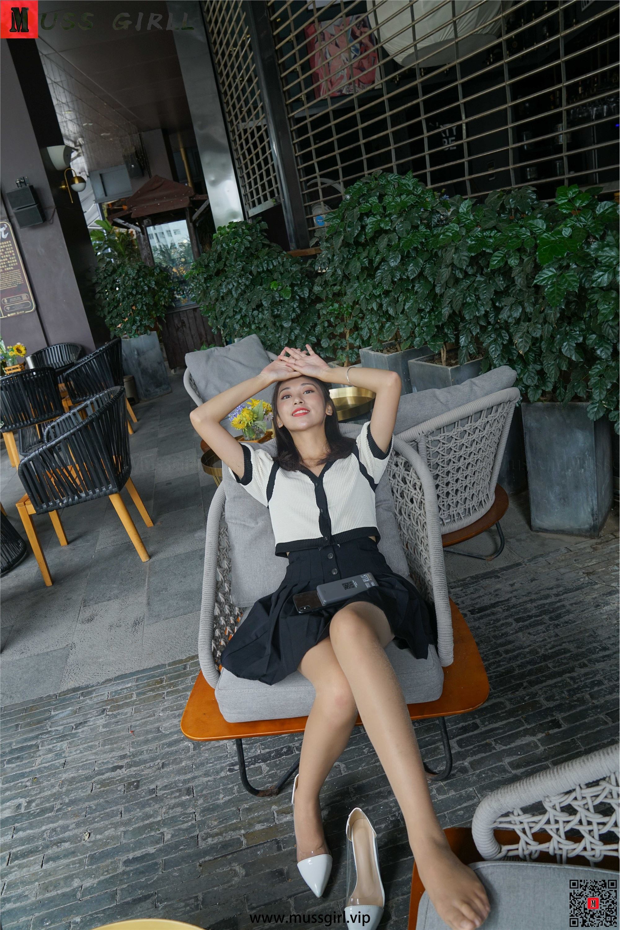 MussGirl慕丝女郎  NO.223 JK制服肉丝高跟